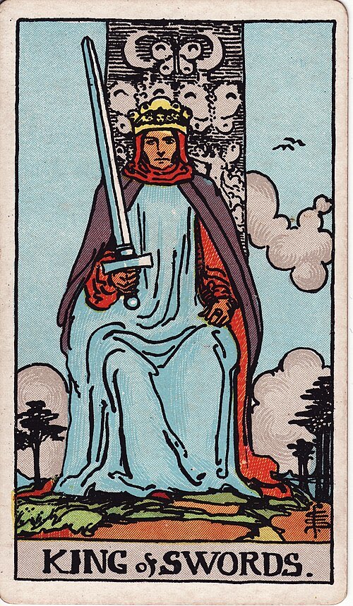 King of Swords, Rider-Waite-Smith tarot card