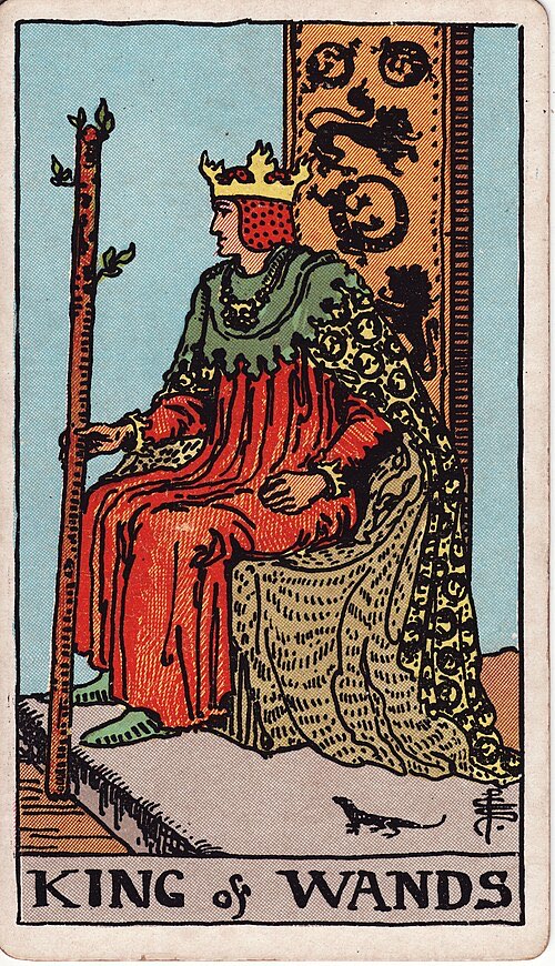 King of Wands, Rider-Waite-Smith tarot card