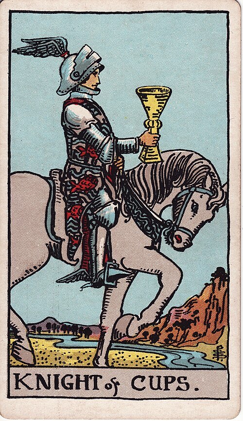 Knight of Cups, Rider-Waite-Smith tarot card