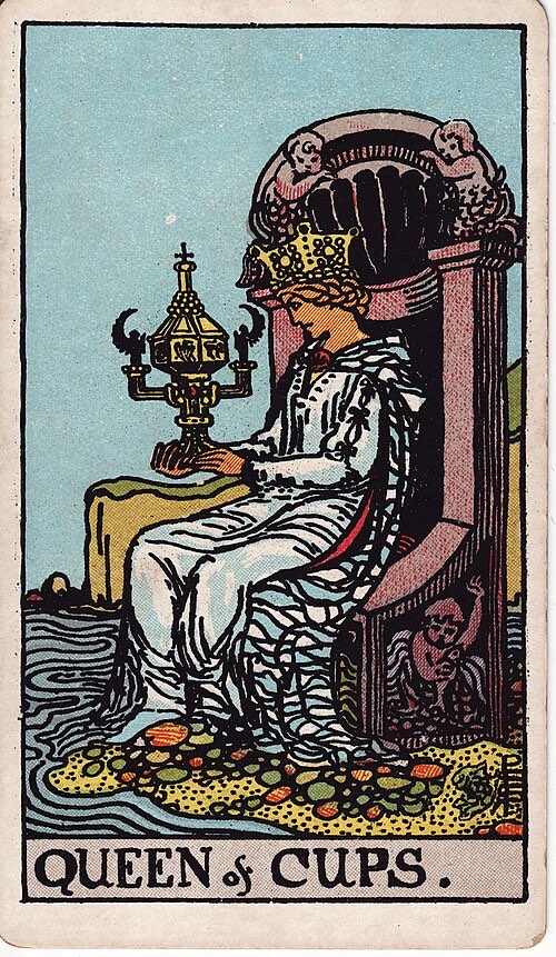 Queen of Cups, Rider-Waite-Smith tarot card