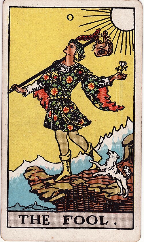 The Fool, Rider-Waite-Smith tarot card